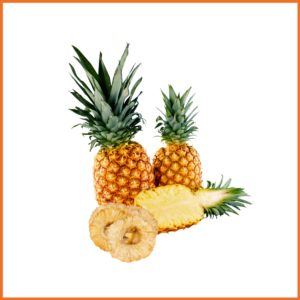 Fruits séchés d’ananas