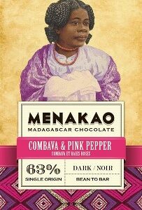 Chocolat Menakao Noir Combava & Pink Pepper