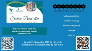 Lire la suite à propos de l’article SALON DU BIEN-ETRE A SAINT PRIX – 15 et 16 novembre 2025