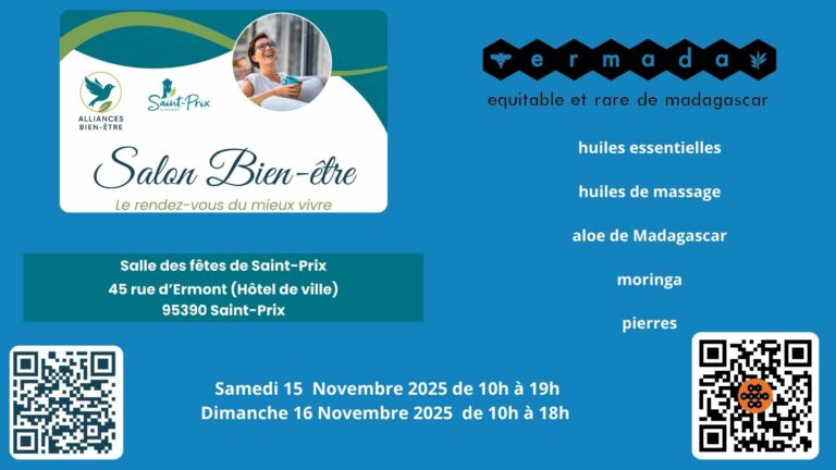 ERMADA -SALON DU BIEN-ETRE A SAINT PRIX